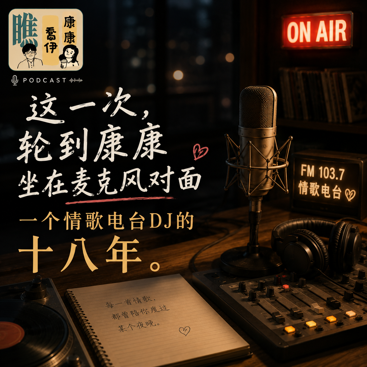 Vol.117 这一次，轮到康康坐在麦克风对面 episode artwork