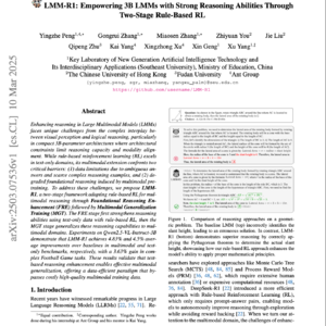 【第261期】LMM-R1: Reasoning Enhancement for LMM
