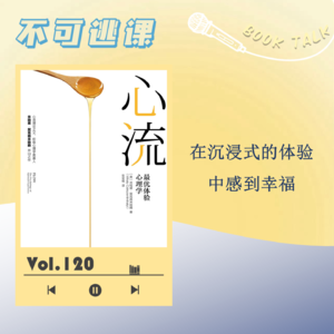 Vol.120《心流：最优体验心理学》在沉浸式的体验中感到幸福