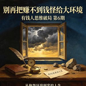 别再把赚不到钱怪给大环境