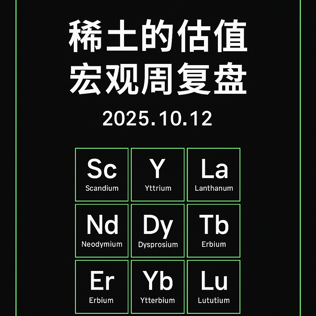 稀土的估值：美股宏观周复盘20251012 episode artwork