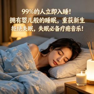 99%的人立即入睡！拥有婴儿般的睡眠，重获新生，拒绝失眠，失眠必备疗愈音乐！