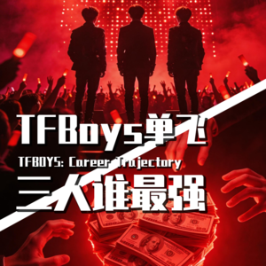 【巫师】TFBOYS单飞篇：三人谁最强，时代峰峻时代少年团收入分析