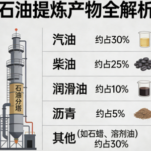 石油究竟能提炼出多少东西，真相超乎你的想象！
