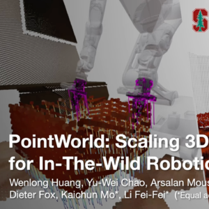 李飞飞PointWorld:机器人世界模型里程碑?机器人不用训练就能干活了?机器人终于学会“理解世界”了?