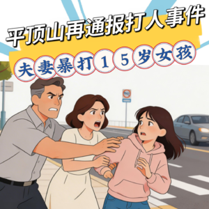 平顶山再通报打人事件，夫妻暴打15岁女孩细节曝光！3分钟错打4人，从剐蹭到牢狱灾