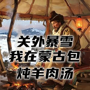 关外大雪灾，我靠一锅咕嘟作响的羊肉汤，度过极寒长夜！#助眠 #助眠故事 #睡前故事