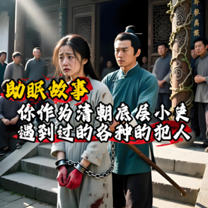 助眠故事：你作为清朝底层小吏，遇到过各种的犯人。