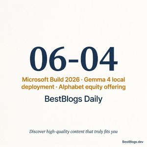 EP77 · Microsoft Build, Alphabet $85B Raise · 06-04