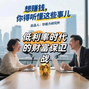 想赚钱,你得听懂这些事儿-低利率时代的财富保卫战