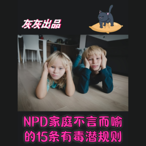 NPD家庭不言而喻的15条有毒潜规则
