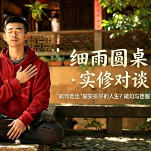 细雨圆桌·实修对谈:如何走出“被安排好的人生”?破幻与臣服