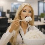 星期一就要吃大米饭