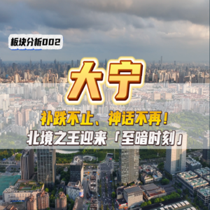 补跌不止,神话不再!北境之王迎来至暗时刻——大宁