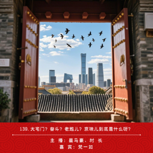 139.大宅门？奋斗？老炮儿？京味儿到底是什么呀？（ft.梵一如）