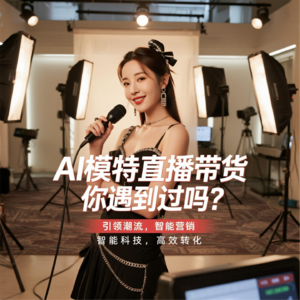 AI模特直播带货，你遇到过吗？