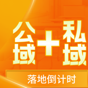 公域+私域 一篇就可以玩透 节奏走起