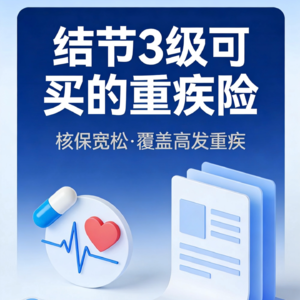 甲状腺结节、乳腺结节、肺结节，3级也可保的重疾险和医疗险