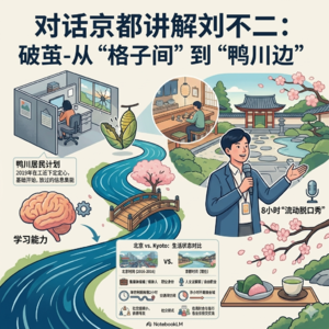 #2612|对话京都讲解刘不二:破茧—从“格子间”到“鸭川边”