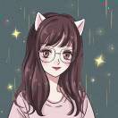 很爱自己的小女孩