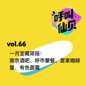 vol.66 一月宝藏简报：南京酒吧、呼市蒙餐、居家咖啡屋、有色面霜