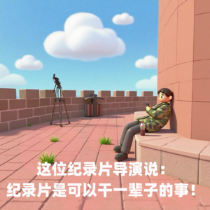 1.这位纪录片导演说,纪录片是可以干一辈子的事!