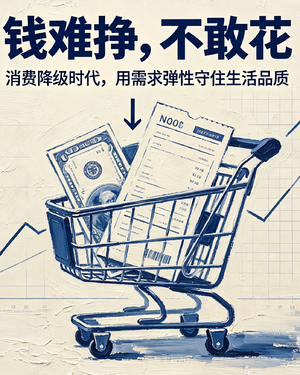 钱难挣，不敢花