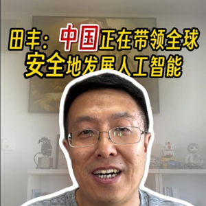 田丰：中国正在带领全球安全地发展人工智能