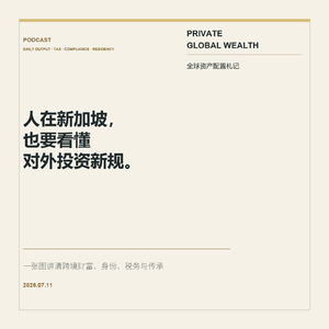 当对外投资监管延伸至个人，新加坡中国籍人士的影响