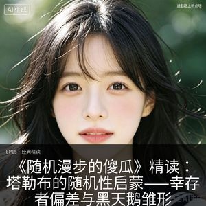 EP15 · 经典精读——《随机漫步的傻瓜》精读:塔勒布的随机性启蒙——幸存者偏差与黑天鹅雏形