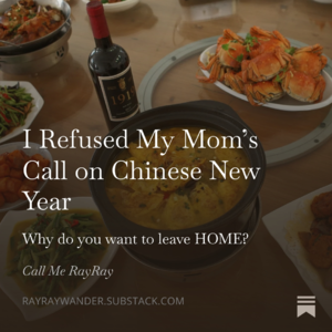 东亚不孝女：大年夜没接妈妈电话｜EN 英语