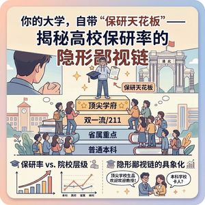 你的大学，自带“保研天花板”—揭秘高校保研率的隐形鄙视链！