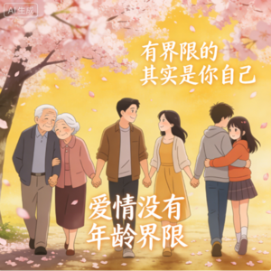 爱情没有年龄界限，有界限的其实是你自己！[吐槽脱口秀]