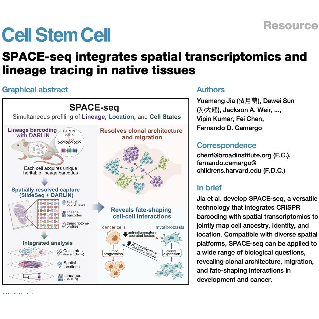 1218-SPACE-seq: Spatial Lineage Tracing episode artwork
