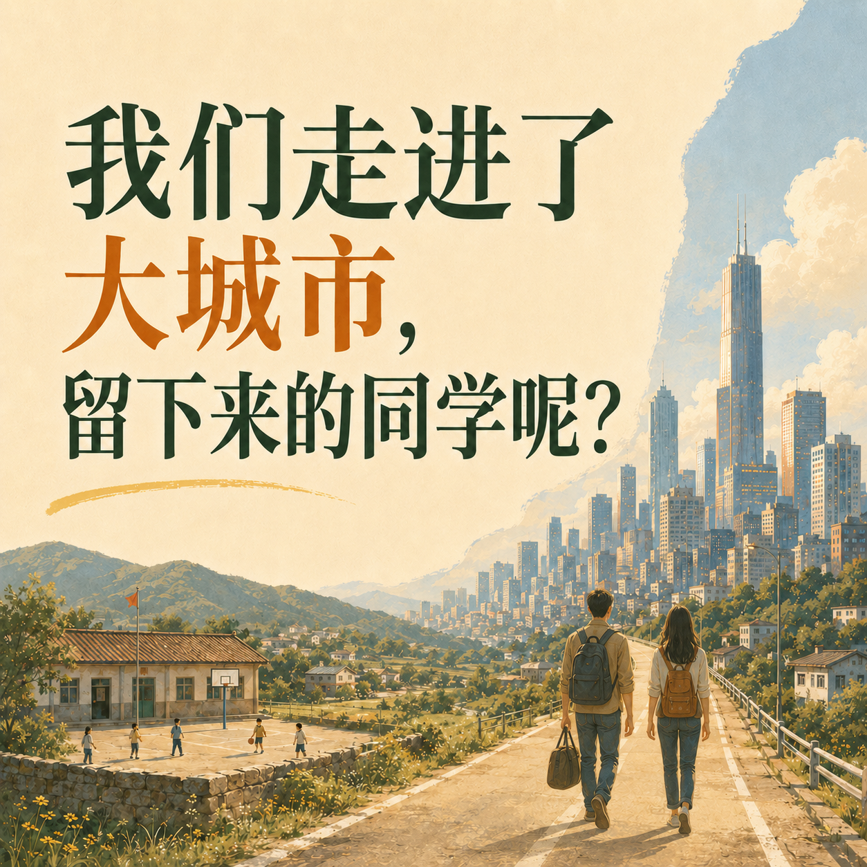 vol.241 我们走进了大城市，留下来的同学呢？ episode artwork