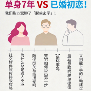 009.单身7年VS已婚初恋！我们掏心窝聊了「脱单玄学」！
