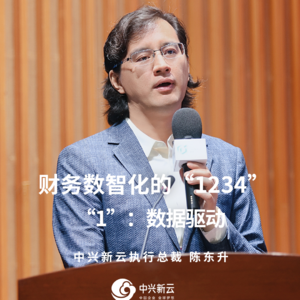 陈东升：财务数智化的“1234”01数据驱动