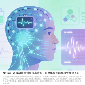 Nature| 从被动监测到高保真感知：自供电传感器开启生物电子新纪元