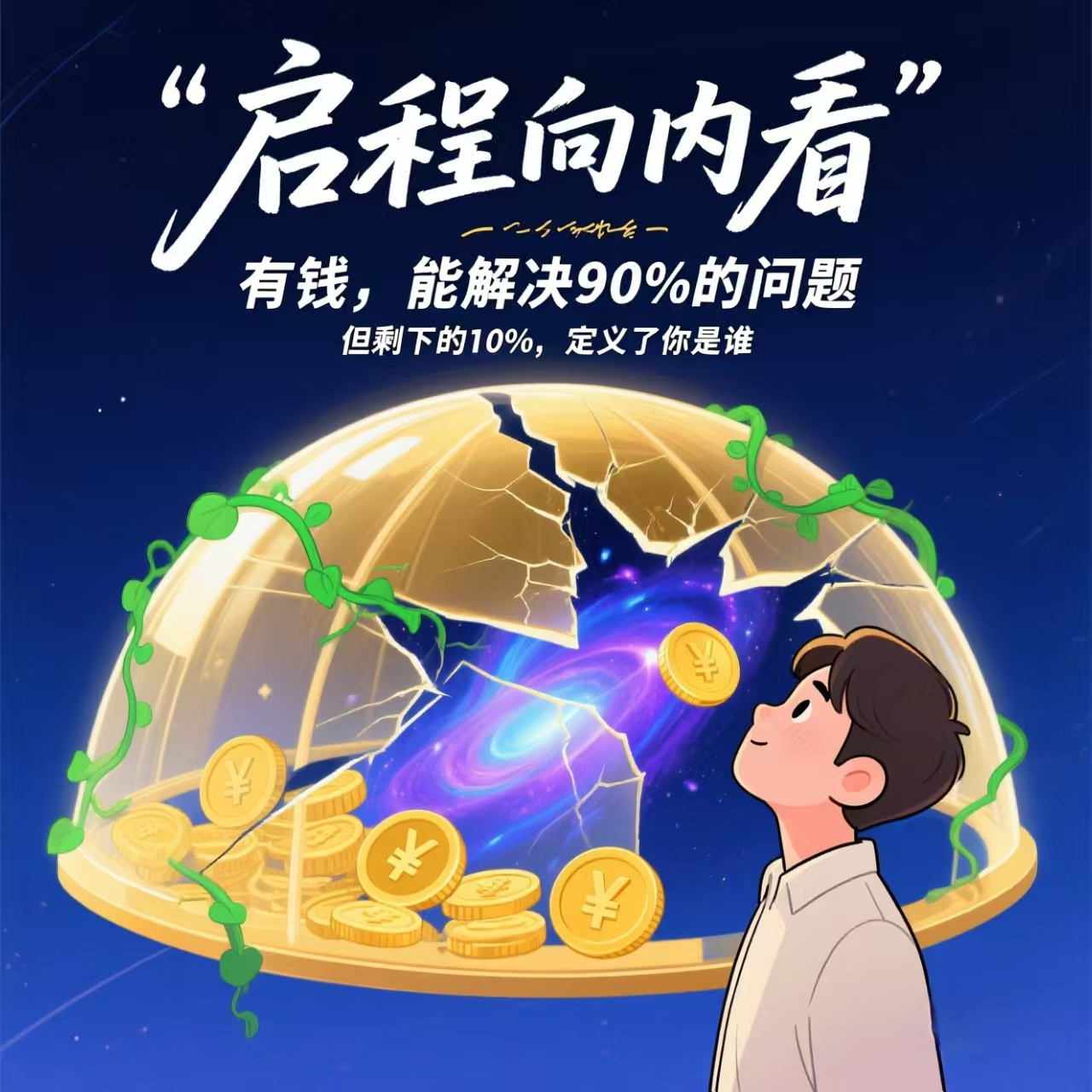 《启程向内看》-金钱到底重不重要？ episode artwork