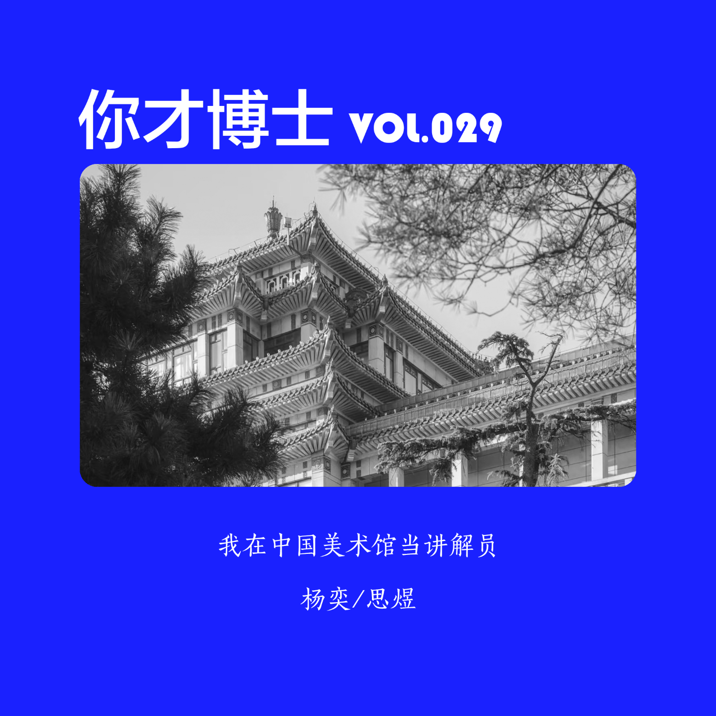 Vol.029我在中国美术馆当志愿讲解员-杨奕/思煜 episode artwork