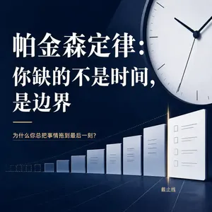 帕金森定律：你缺的不是时间，是边界