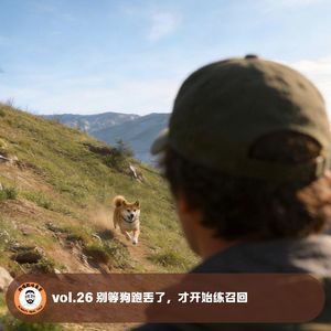 vol.26 别等狗跑丢了，才开始练召回