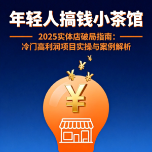 005 2025实体店破局指南：冷门高利润项目实操与案例解析