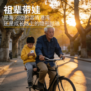 祖辈带娃，是海河边的温情港湾，还是成长路上的隐形暗礁，