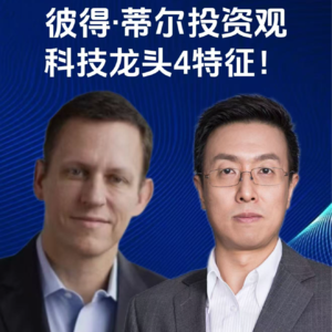 第351集 彼得·蒂尔投资观，科技龙头4特征！