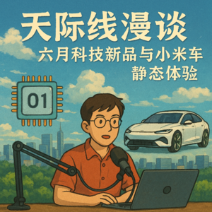 「EP7|数码漫谈」6月科技春晚苹果华为小米都端给我们了什么 锐评小米AI眼镜
