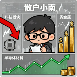 散户小南的投资日记 - 20260623（科技获利兑现，贵金属大幅回调）