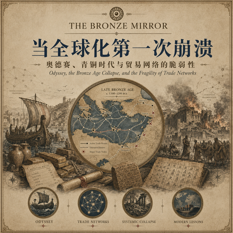 《奥德赛》与全球化的第一次崩塌:海民、青铜时代与今天的世界 Episode cover