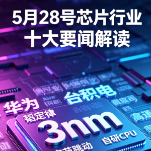 国际聚焦华为韬定律！芯片行业十大要闻解读 (0528)