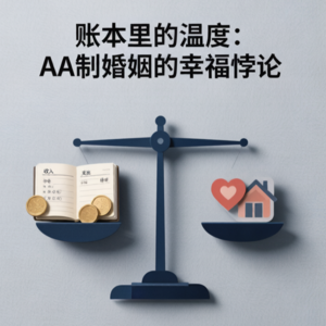 账本里的温度：AA制婚姻的幸福论